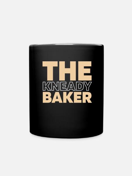 Sauerteig Brot - Tasse einfarbig - Schwarz
