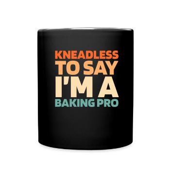 Pain au levain - Mug uni - noir - Devant