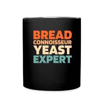 Sourdough bread - Full Colour Mug - black - Front