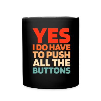 Elevator Elevator - Full Colour Mug - black - Front
