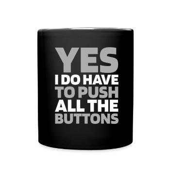 Elevator Elevator - Full Colour Mug - black - Front