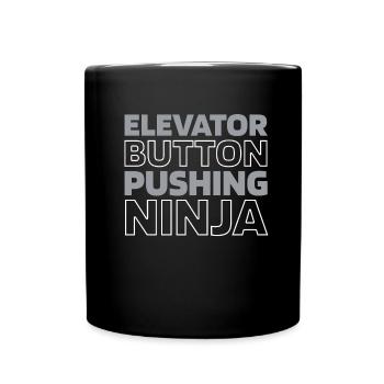 Elevator Elevator - Full Colour Mug - black - Front