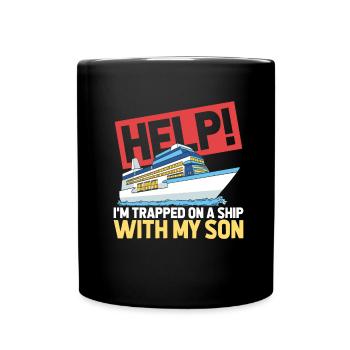 Cruise - Full Colour Mug - black - Front