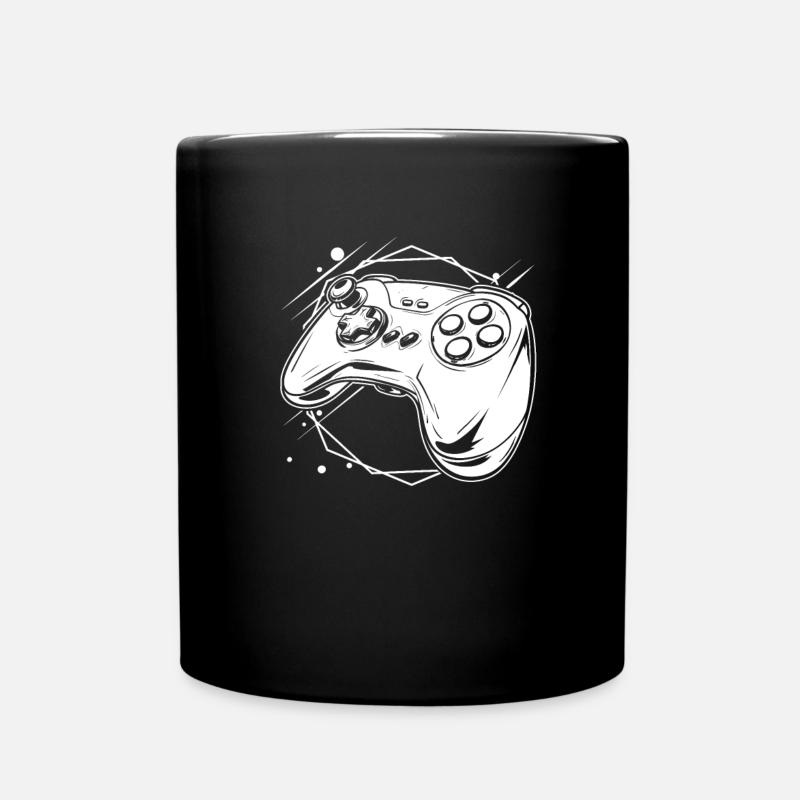 Gamer Gaming Gaming Controller - Tasse einfarbig - Schwarz