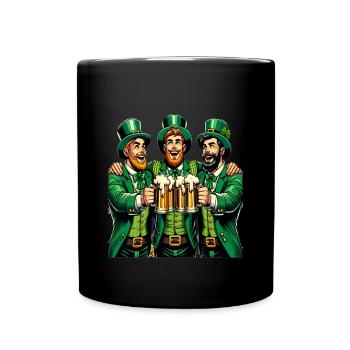 Santé entre amis - Mug uni - noir - Devant