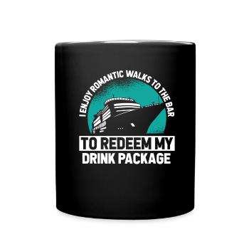 Croisière - Mug uni - noir - Devant
