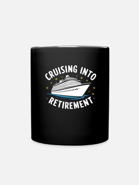 Kreuzfahrt - Tasse einfarbig - Schwarz
