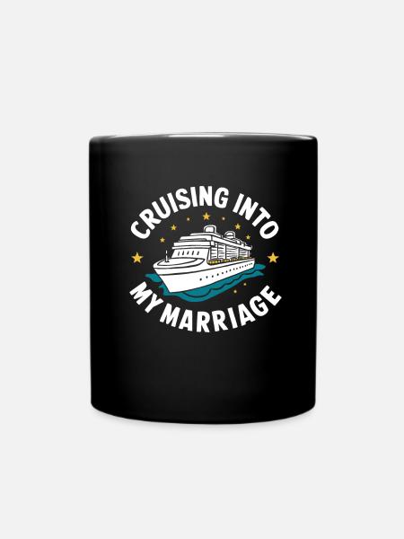 Kreuzfahrt - Tasse einfarbig - Schwarz