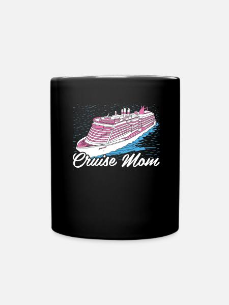 Kreuzfahrt - Tasse einfarbig - Schwarz