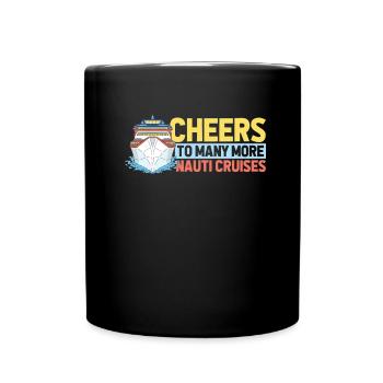 Kreuzfahrt Birthday Cruise - Full Colour Mug - black - Front