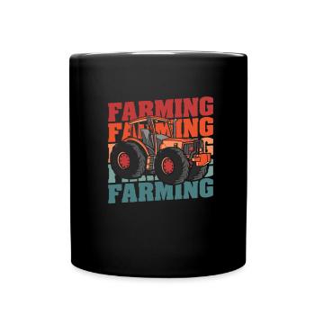 Farmer Farmer - Full Colour Mug - black - Front