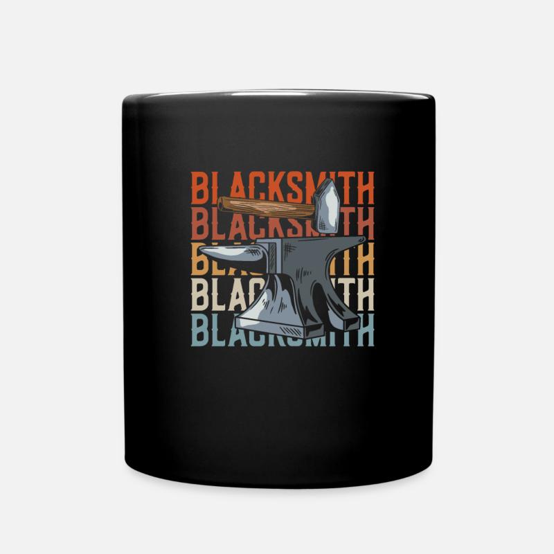Forgeron métallurgiste - Mug uni - noir
