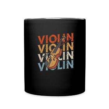 Violon Violon - Mug uni - noir - Devant