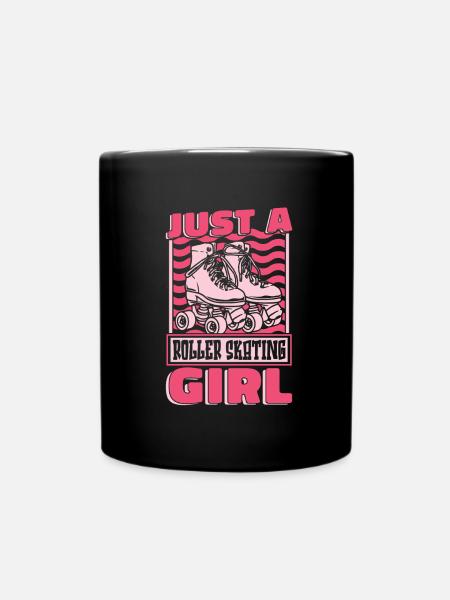 Roller Skates Roller Skating - Full Colour Mug - black