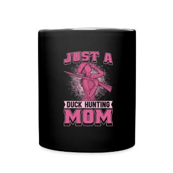 Duck Hunting Duck Hunting Mother - Full Colour Mug - black - Front