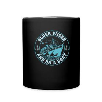 Kreuzfahrt Birthday Cruise - Full Colour Mug - black - Front