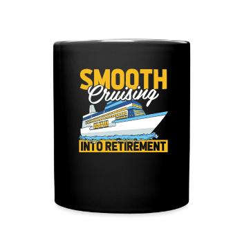 Retraite de Cruise - Mug uni - noir - Devant