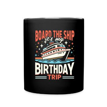 Cruise - Full Colour Mug - black - Front
