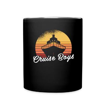 Croisière - Mug uni - noir - Devant