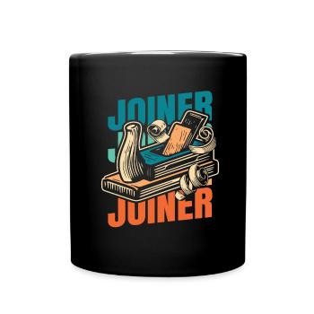 Charpentier Charpentier - Mug uni - noir - Devant