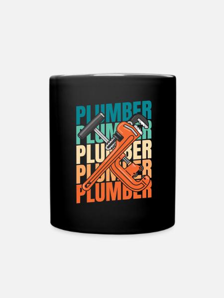 Plombier Plombier - Mug uni - noir