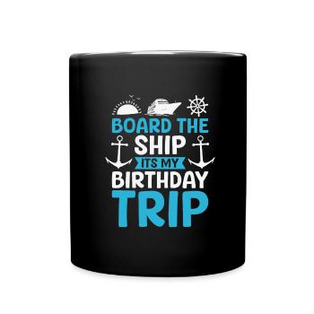 Cruise - Full Colour Mug - black - Front