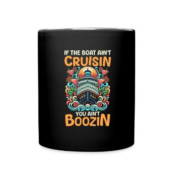 Croisière - Mug uni - noir - Devant