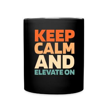Elevator Elevator - Full Colour Mug - black - Front