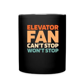 Ascenseur Ascenseur - Mug uni - noir - Devant