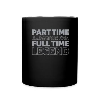 Elevator Elevator - Full Colour Mug - black - Front