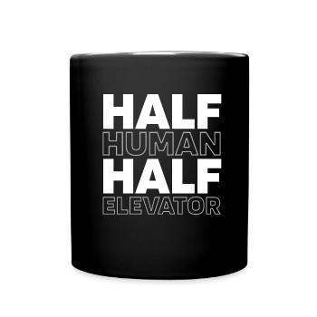 Elevator Elevator - Full Colour Mug - black - Front