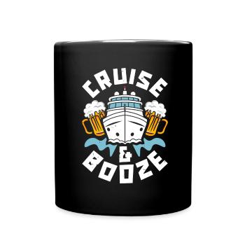 Croisière - Mug uni - noir - Devant