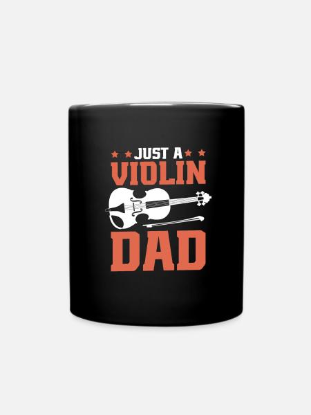 Violine Geige Just A Violin Dad - Mug uni - noir