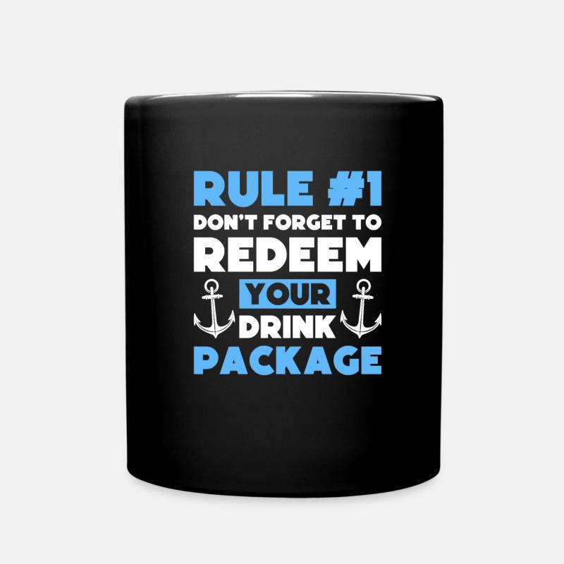 Cruise Funny - Full Colour Mug - black