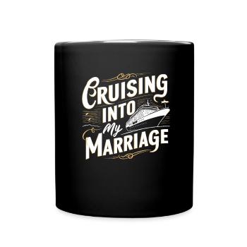 Cruise Married - Full Colour Mug - black - Front