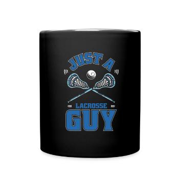 La crosse juste un gars de crosse - Mug uni - noir - Devant