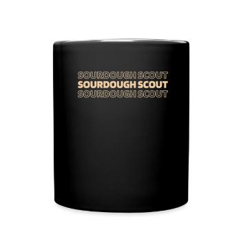 Pain au levain - Mug uni - noir - Devant