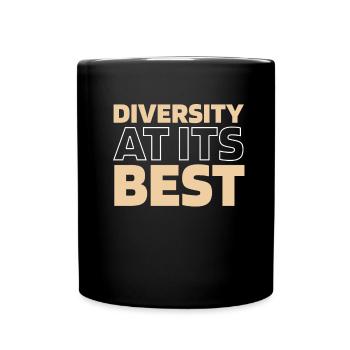 Sauerteig Brot - Tasse einfarbig - Schwarz - Vorne