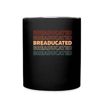 Sauerteig Brot - Tasse einfarbig - Schwarz - Vorne
