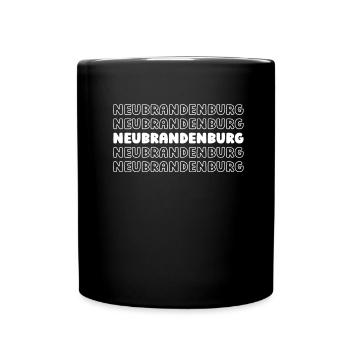 Ville allemande de Neubrandenburg - Mug uni - noir - Devant