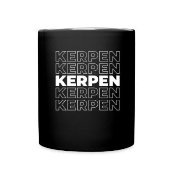 Ville allemande de Kerpen, Rhénanie-du-Nord-Westphalie - Mug uni - noir - Devant