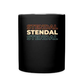 German city of Stendal Saxony-Anhalt - Full Colour Mug - black - Front