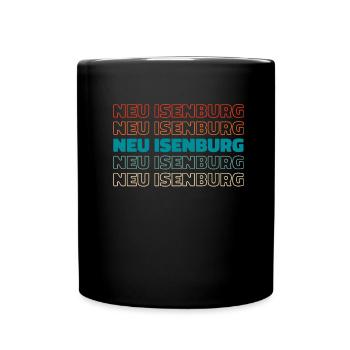 Ville allemande de Neuisenburg, Hesse - Mug uni - noir - Devant