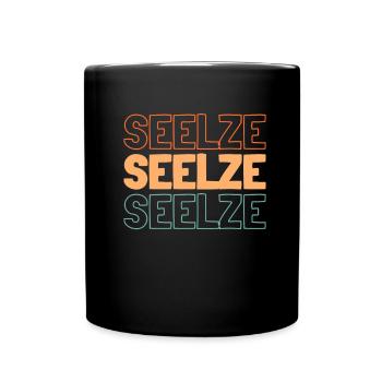 German city of Seelze, Lower Saxony - Full Colour Mug - black - Front