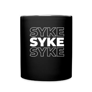 German city Syke, Lower Saxony - Full Colour Mug - black - Front