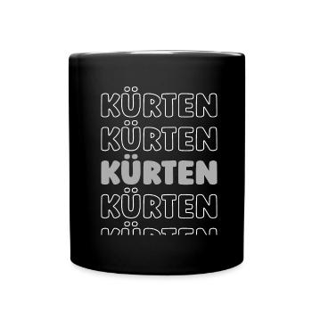 German city of Kürten, North Rhine-Westphalia - Full Colour Mug - black - Front