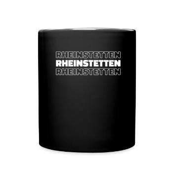 Ville allemande de Rheinstetten, Baden-Württemberg - Mug uni - noir - Devant