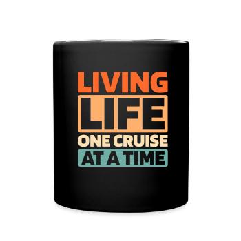 Croisière - Mug uni - noir - Devant