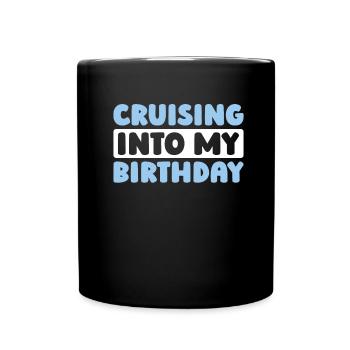 Croisière - Mug uni - noir - Devant