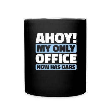 Cruise Retraite - Mug uni - noir - Devant